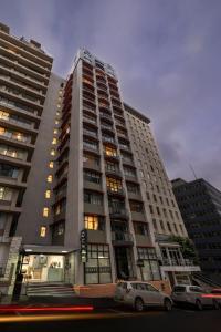 Budova, kde se aparthotel nachází