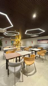 Restaurace v ubytování Studio Premium no Meireles - a 500 m da Beira Mar