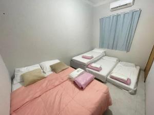 Ένα ή περισσότερα κρεβάτια σε δωμάτιο στο Apartamento 2, ate 5 pessoas