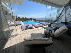 Příroda nedaleko vily