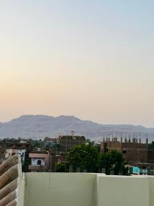 a view of a city from the roof of a building at Roma Apartment LXR in Luxor