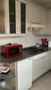 Kuchyň nebo kuchyňský kout v ubytování Monte Faro El corazón de Galicia