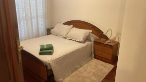 Postel nebo postele na pokoji v ubytování Monte Faro El corazón de Galicia