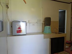 Køkken eller tekøkken på Ocean View Villa