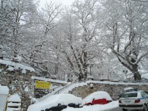 Hotel Filoxenia during the winter