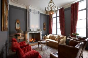 Posezení v ubytování B&B De Corenbloem Luxury Guesthouse - Adults Only