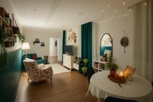 Χώρος καθιστικού στο Magiczny Salonik Harrego - Minuta do Jarmarku