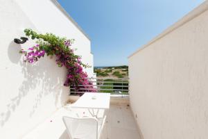 A balcony or terrace at B&B Villa Cinzia