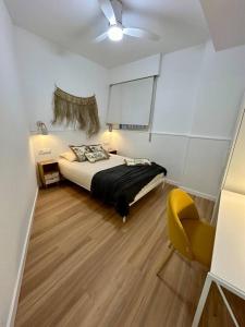 Postel nebo postele na pokoji v ubytování El Alma de Murcia