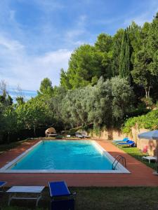 Swimmingpoolen hos eller tæt på Casale della Luna