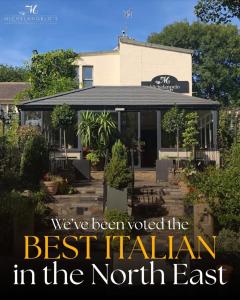been voted the best hotel in the north east at Michelangelos - Rooms, Restaurant & Bar in Gateshead