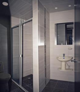 Ванная комната в Hotel Avanty