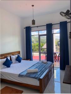 Voodi või voodid majutusasutuse Golden Nest toas