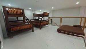 Postel nebo postele na pokoji v ubytování SC RESORT