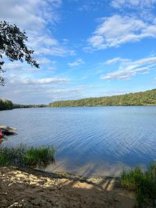 a view of a lake on a sunny day at NAD JEZIORAMI Niedźwiady in Kolonia Pawłówek +2 photos