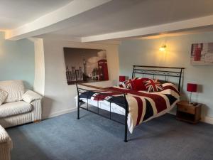 Ένα ή περισσότερα κρεβάτια σε δωμάτιο στο Oaklea House