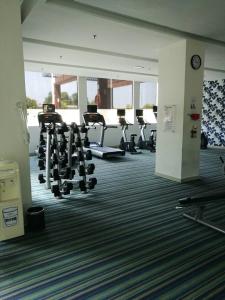 Fitness centrum a/nebo fitness zařízení v ubytování 2BD @ USS & Car (Optional)