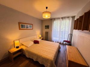 Postel nebo postele na pokoji v ubytování Résidence Plaine Alpe 2 - Appartement · Lumineux · Proche des pistes · Balcon MAE-4763