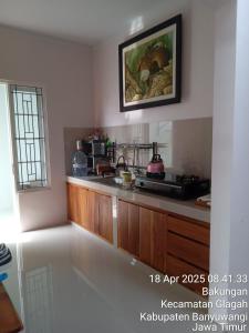 Nhà bếp/bếp nhỏ tại eLvira Homestay