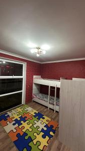 Ένα ή περισσότερα κρεβάτια σε δωμάτιο στο Ask HOSTEL