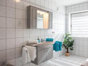 Koupelna v ubytování Mountain View Apartment + 8 fotografií