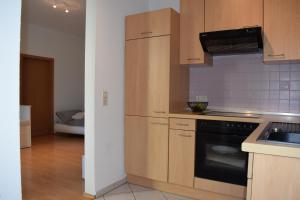 O bucătărie sau chicinetă la New Modernes City Apartment mit WLAN zentral und ruhig gelegen
