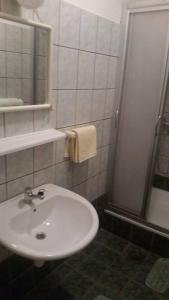 Koupelna v ubytování Guesthouse Goga