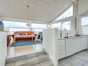 Dapur atau dapur kecil di Holiday Home Thorir - 542m from the sea by Interhome