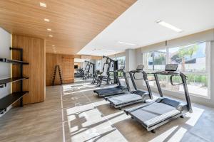 Fitness centrum a/nebo fitness zařízení v ubytování Cond Connect Puc