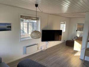 Μια τηλεόραση ή/και κέντρο ψυχαγωγίας στο Holiday Home Angret - 200m from the sea by Interhome +13 φωτογραφίες