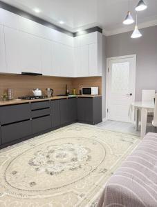 Dapur atau dapur kecil di ЖК Lagoon Residence