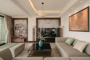 Χώρος καθιστικού στο LakeSide Exclusive Serviced Apartment by SSens Homes +119 φωτογραφίες