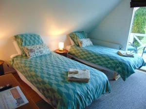 Postel nebo postele na pokoji v ubytování Dutchies-dk