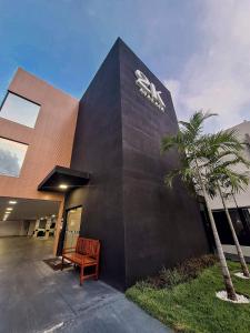 Bygningen som lejligheden ligger i