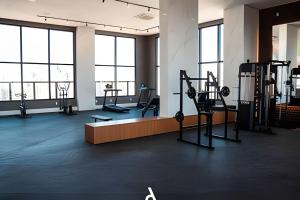 Γυμναστήριο ή/και όργανα γυμναστικής στο Suíte Clean Premium By Boss