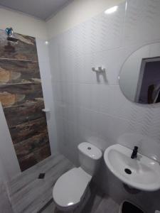 Ένα μπάνιο στο Hostal casa alta