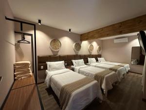 Postel nebo postele na pokoji v ubytování Hotel Fazenda Vilarejo All Inclusive