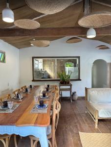 Χώρος καθιστικού στο Hostel Quadrado