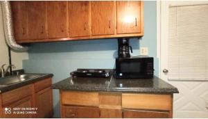 Η κουζίνα ή μικρή κουζίνα στο West Indianapolis metro area studio