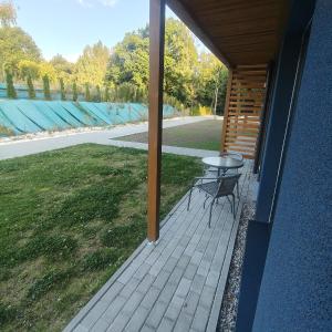 Κήπος έξω από το Apartament ZłotogórSKI Lądek-Zdrój