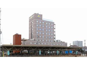 a rendering of the hotel from the train at Smile Hotel Takaoka Ekimae - Vacation STAY 89658v in Takaoka