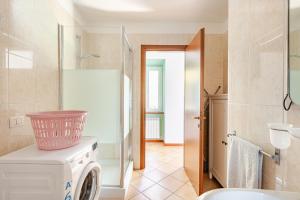 Et badeværelse på La Casa Del Sole