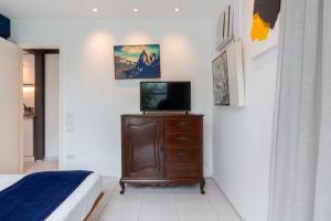 Μια τηλεόραση ή/και κέντρο ψυχαγωγίας στο Casa com vista para a Lagoa Rodrigo de Freitas - VR2