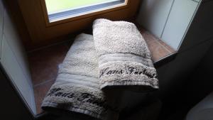Postel nebo postele na pokoji v ubytování Haus Fürhapter Markus