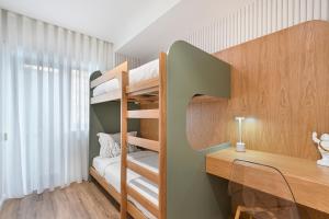 Postel nebo postele na pokoji v ubytování ON Apartments - Matosinhos Premium