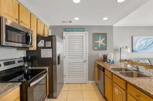 Køkken eller tekøkken på Splash Bungalow