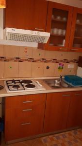 Dapur atau dapur kecil di Apartment Bruna