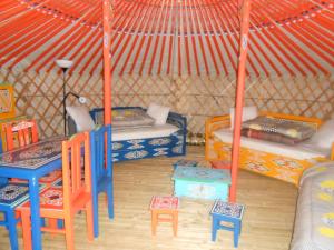 Denah lantai Camping Kerlaudy Mer et Yourtes