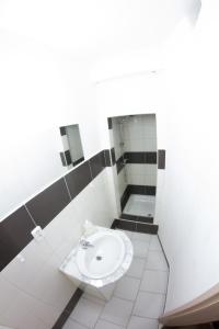 Koupelna v ubytování Pension Thaya
