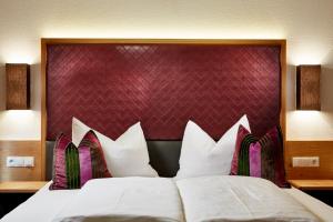 Posteľ alebo postele v izbe v ubytovaní Gletscherblick B&B
